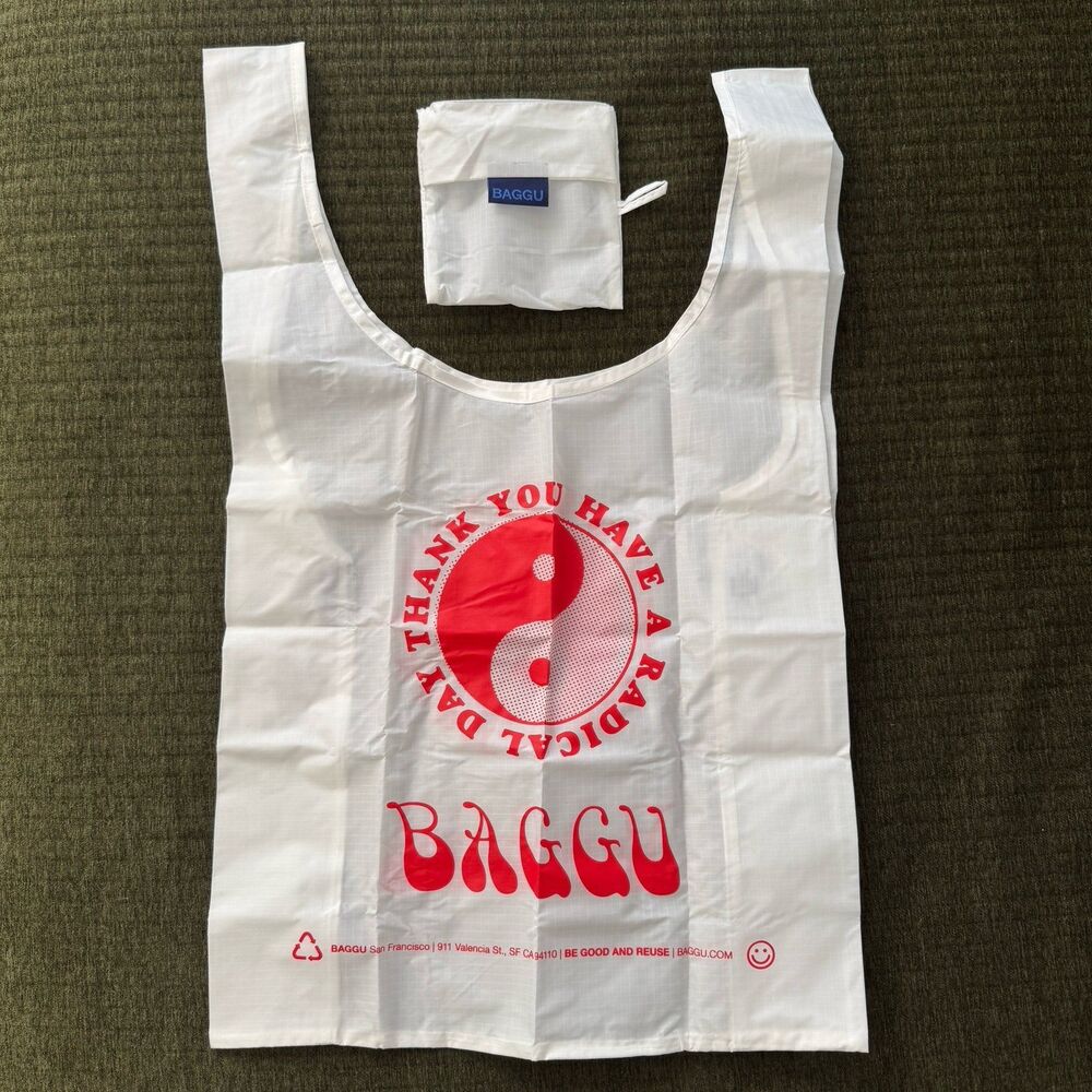 NEW Baggu Reusable Bag Thank You SF Edition